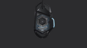 3D Product Modeling-Logitech Proteus Gaming Mouse- Produced by Digital Imaging Group LLC